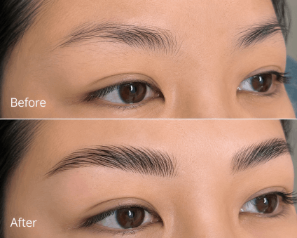 Eyebrows extensions 