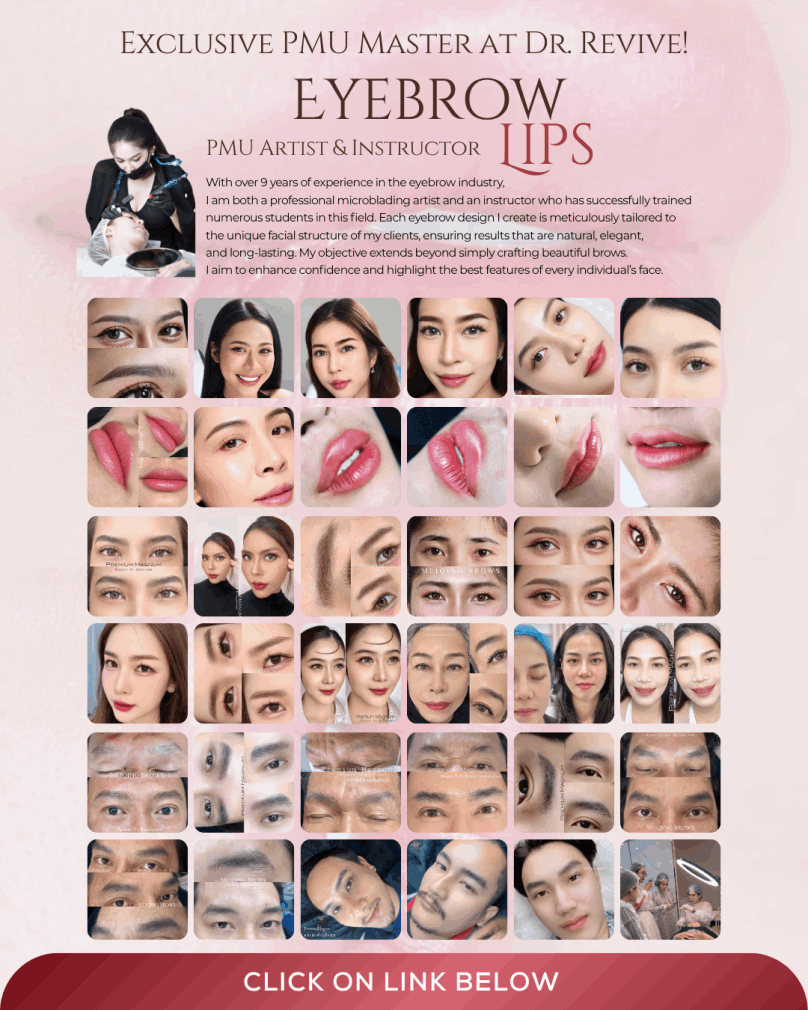 Eyebrows and Lips Tattoo